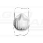 FFP1/K Filtering Half Mask YATO 3 pcs