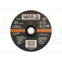 Vypuklá rezacia kotúčová doska na kov YATO 230x3.2x22 mm 5 ks