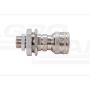 Hydraulic quick connector, long socket with pressure eliminator M22x1.5 external thread EURO