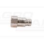 Dry break hydraulic quick connector (size 1/2) plug G3/4